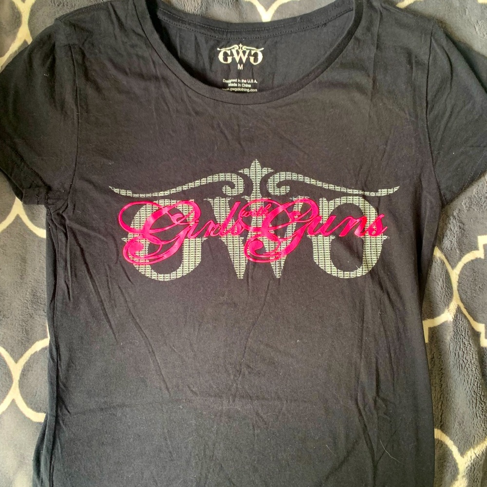 Girls With Guns Fitted T-Shirt